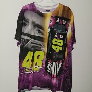 Hendrick Motorsports Jimmie Johnson Ally AOP Shirt Men's Size XL Extra Large